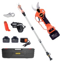 Cordless Pruning Shears, Electric Pruner With 7.5 Foot High Reach Extension Pole - £371.41 GBP