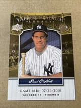 2008 Upper Deck Yankee Stadium Legacy Collection #6116 Paul O&#39;Neill Yankees - £3.90 GBP