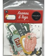 Carta Bella Frames &amp; Tags Sunflower Market Die Cuts Ephemera 33pk - $3.00