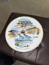 Rare Pikes Peak plate hand painted by Toro for Parksmith made in Japan - £12.42 GBP