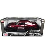 2018 Dodge Challenger SRT Hellcat Widebody Burgundy Metallic &quot;Die-Cast C... - $1,497.86 MXN