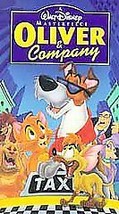 Oliver And Company (Vhs, 1996) Walt Disney Masterpiece-RARE VINTAGE-SHIP N 24HRS - £31.05 GBP
