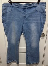 DG2 Diane Gilman Womens Jeans Size 28-32 Petite (48x27.5) Bootcut Denim Stretch - £10.10 GBP