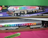 Vintage Olympic Games Texaco Toy Tanker Semi Truck In Box - $29.69
