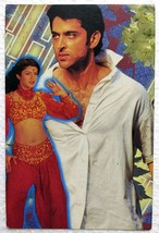 Actor de Bollywood Hrithik Roshan Sushmita Sen Raro Antiguo Original Pos... - $14.00