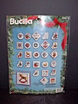 Bucilla Holiday Bonanza Set Of 50 Cross Stitch Ornaments 83048 New (K) - £30.82 GBP