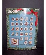Bucilla Holiday Bonanza Set Of 50 Cross Stitch Ornaments 83048 New (K) - £30.82 GBP