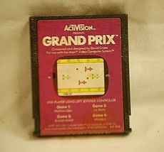 Vintage Grand Prix Activision Atari 2600 AX014 Game Cartridge Only Untested - $6.92