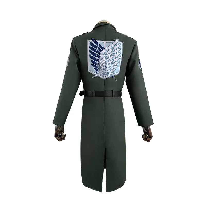   Cosplay Costume Green Cloak Investigation Corps Full Set of Cos Allen Uniforms - £121.73 GBP
