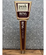 Peak Organic King Crimson 13” Draft Beer Tap Handle Breweriana Bar JD - $559.59 MXN