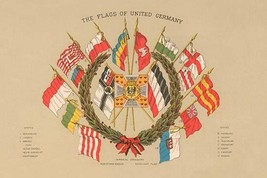 The Flags of United Germany - Art Print - £17.29 GBP+
