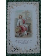 Nice Vintage Christian Paper Card, My Sweetest Jesus, Be Not My Judge… - $5.41 CAD