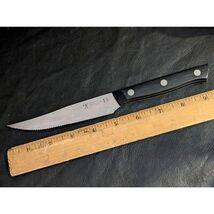 J A Henckels Steak Knife 17569 120 4 1/2 Inch Black Handle Sharp - $10.30