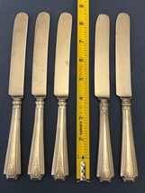 Fairfax by Durgin-Gorham Sterling Silver Butter Knives - Set of 5 - £75.93 GBP