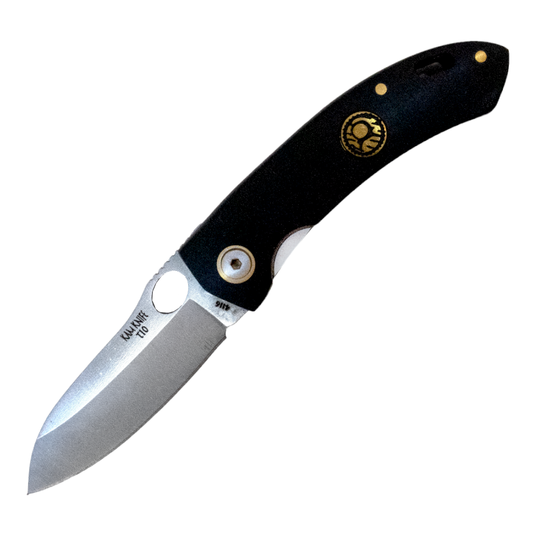 Kam Knife - T10 - 4116 Steel - Black Handle - Knife - $60.00