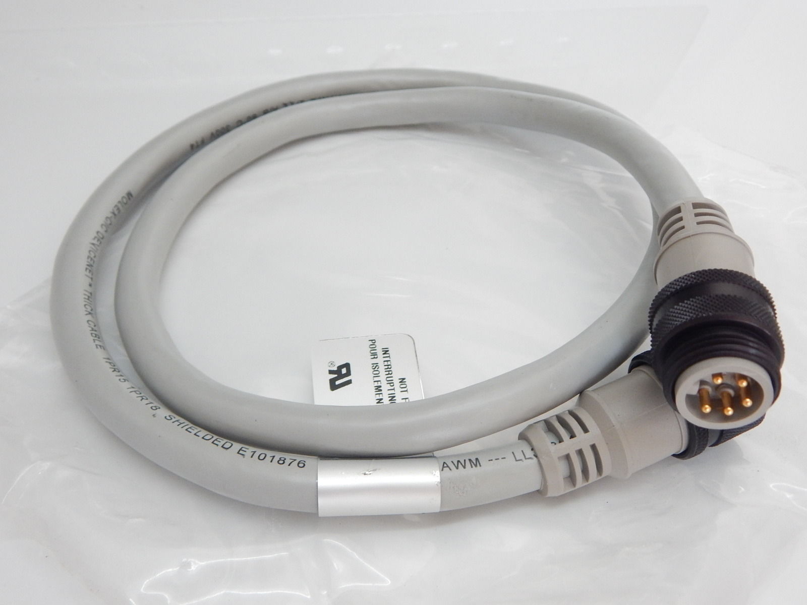 MOLEX 848541003 CABLE CONNECTOR 5 CONTACT HEAVY DUTY 250V 9 AMPS - $39.95