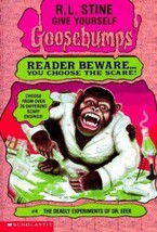 &quot;Deadly Experiments Of Dr. Eeek - Goosebumps&quot; by Stine, R.L. 1996 PB USED - $97.60 MXN