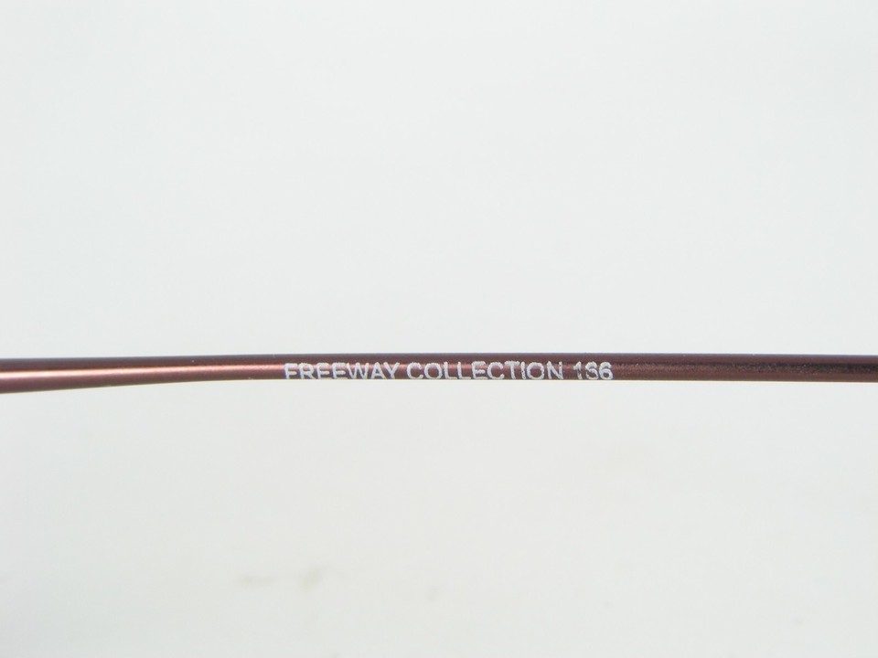 AUGENOPTIK SCHAEDEL FREEWAY FLEX COLLECTION 166 BURGUNDY EYEGLASSES 46-20-140mm Item image 9