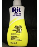 Rit Dye Liquid 8oz-Lemon Yellow - $19.11 CAD
