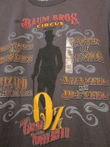 NWT - Disney&#39;s OZ THE GREAT &amp; POWERFUL Size Youth XL Gray Short Sleeve Tee - £7.85 GBP