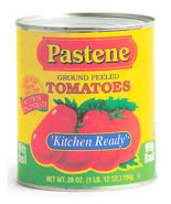 Pastene “Kitchen Ready” Ground Peeled Tomatoes with basil 28 oz(PACKS OF 6) - $54.14 CAD