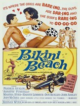 9826.Decoration Poster.Room wall design.Retro B stag movie film Bikini Beach - £13.66 GBP+