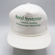 Strapback Trucker Farmer Hat Cap Seed Systems Farming - £19.41 GBP