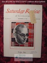 Saturday Review November 22 1947 Guy Mc Crone Irwin Edman +++ - £6.96 GBP