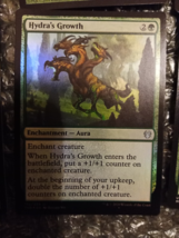 Hydra's Growth FOIL Magic The Gathering Theros Beyond Death Enchantment ... - $4.66