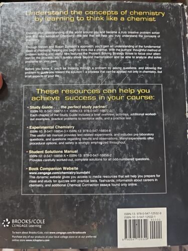 Chemistry by Susan A. Zumdahl and Steven S. Zumdahl, 8th Edition (Hardcover) Item image 3