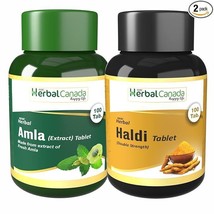 Amla (100 Tablets) + Haldi (100 Tablets) || Healthy Combo Pack - £20.56 GBP