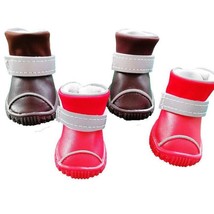 Pet Paws Waterproof Rain Boots For Small Dogs - £19.14 GBP