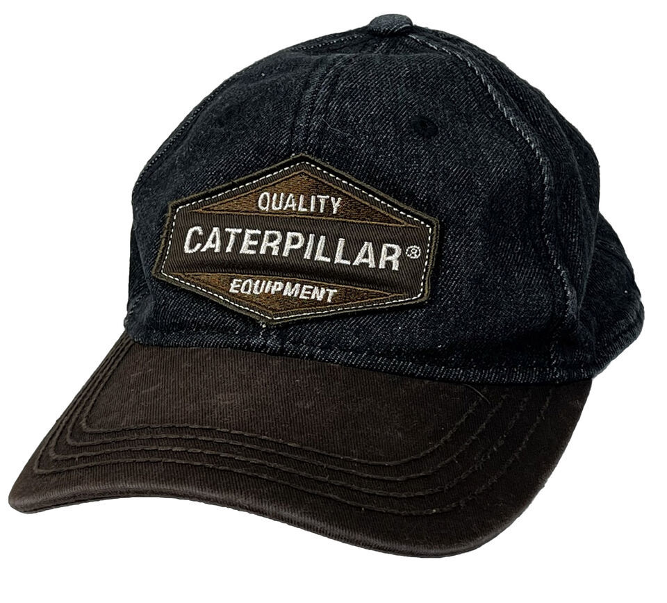 Nos Cat Caterpillar Denim Strap Back Hat Cap and 48 similar