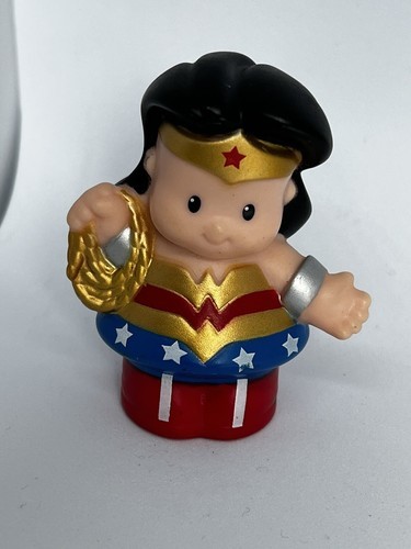 WONDER WOMAN Figure Fisher Price Chunky Little People Figure Hero - $5.70