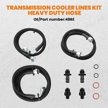 Transmission Cooler Hose Line Kit for Dodge Ram Cummins 5.9L 48RE 03-2007 - £46.55 GBP