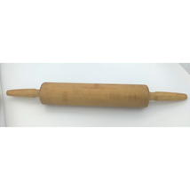 Foley Wooden Rolling Pin 18&quot; x 2 1/8&quot; (approx.) diameter. Center free ro... - $18.82 CAD