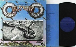 Juz Loves Dem Ol&#39; Greezy Wheels PS 657 London 1975 Lyrics Sleeve LP Viny... - £11.91 GBP