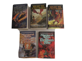 Mixed Lot of 5 Fantasy Margaret Weis DARK HEART Dragon&#39;s Journey Guardia... - £9.84 GBP