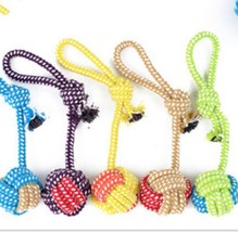 Handcrafted Cotton Rope Dog Leash Toys - £11.98 GBP