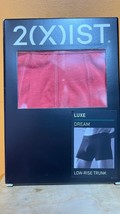 NEW Mens SMALL 2(x)ist DREAM Trunk Briefs Cotton Blend 28-30 MINERAL RED - $17.99