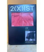 NEW Mens SMALL 2(x)ist DREAM Trunk Briefs Cotton Blend 28-30 MINERAL RED - €15,45 EUR