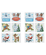 Rudolph the Red Nosed Reindeer Temporary Tattoos, Set of 12 - $9.74