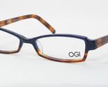 Monture De Lunettes OGI HERITAGE A7107 285 BLEU / MARRON DEMI 49-15-135mm - $76.76