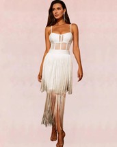 Exquisite Maxi Dress - White - £90.28 GBP