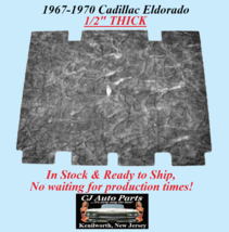 Rem 1967-1970 Cadillac Eldorado Hood Insulation - 1/2&quot; Thick - In Stock - £85.68 GBP