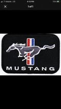 FORD MUSTANG SEW/IRON ON PATCH EMBROIDERED SHELBY GT 5.0 - £7.18 GBP
