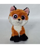 Ty Beanie Boos Slick Brown Red Fox Plush Glitter Eyes Stuffed Animal 201... - $32.78 CAD