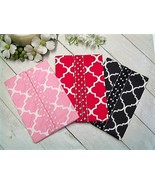 Handmade "QUATREFOIL" Set of 3 Lined, Purse/Travel-Size Tissue Holders / Covers - $10.00