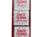 Fun Santa I&#39;ve Been Naughty Red and White Christmas Assorted Magnets Whi... - $7.66