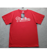 MLB Philadelphia Phillies Howard 6 Majestic Tee Shirt Baseball Mens XL R... - $19.28